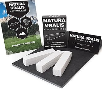 Natura Uralis Premium Belgorod Sawn Chalk | White Chalk Bars - Amazing Crunch, Satisfying Earthy, Velvety and Firm Texture, ASMR Sensation, Natural Calcium Carbonate (Mini (3.5oz))