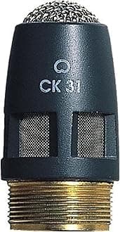Pro Audio CK31 High-Performance Cardioid Condenser Microphone Capsule Rugged Design - Fits DAM Series