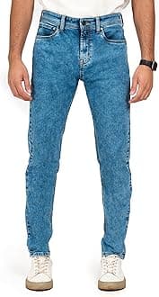 The Pant ProjectSlim Fit Stretchable Jeans for Men | Mens Denim Cotton Pants | Stylish Ankle Length Jean