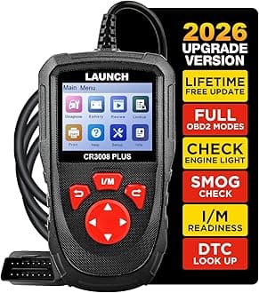 Professional OBD2 Scanner Diagnostic Tool CR3008 Plus,One-Key I/M,Lifetime Update Code Reader,Enhanced Check Engine Code Reader OBDII Car Scan Tool for All Vehicles After 1996 [2024 Upgraded]