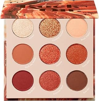 ColourPop Rock On Eyeshadow Palette - Warm, Earthy Terracotta Palette with Metallic and Matte Finishes - High-Pigment Eye Makeup with a Long-Wearing Formula (0.3 oz)