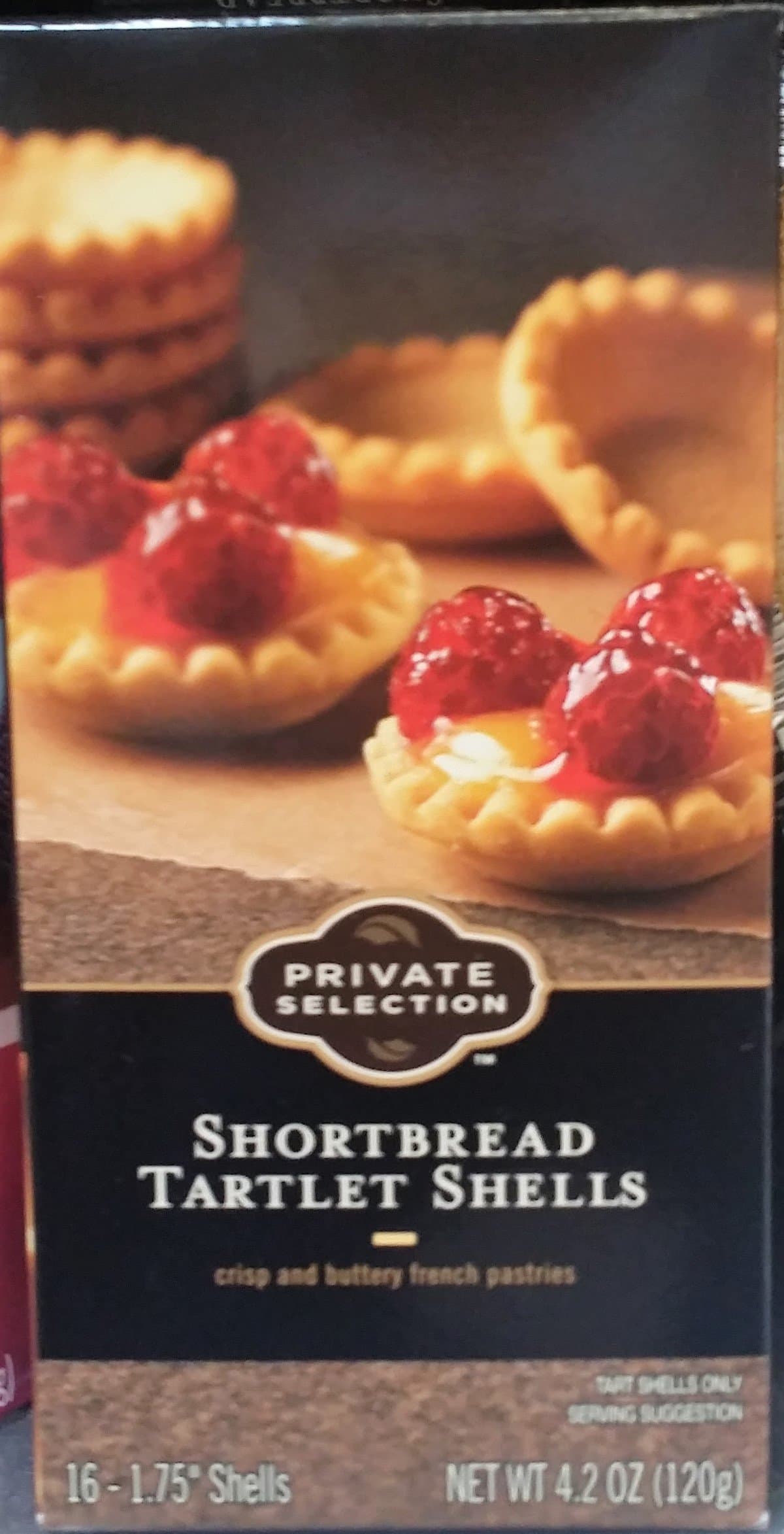 Private Selection Shortbread Tartlet Shells 4.2 oz (Pack of 2)