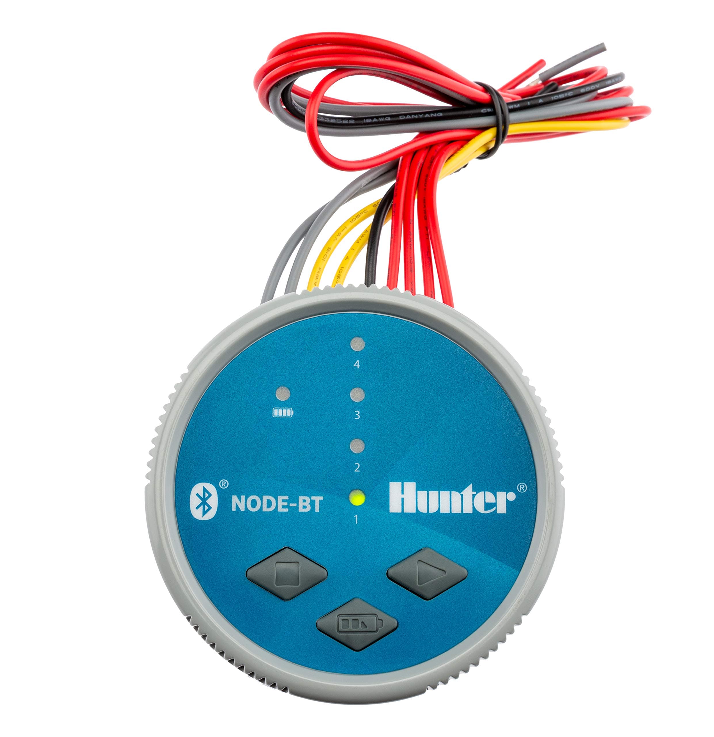 Hunter Node-BT-400 Four Zone Bluetooth Enabled Irrigation Controller 4 Station 9V Timer NODEBT400