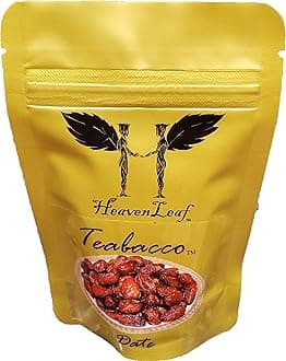 Teabacco (Choose Your Flavors) 100g, World's Best Hookah Shisha Herbal Flavors. 100% Tobacco & Nicotine Free! (Date)