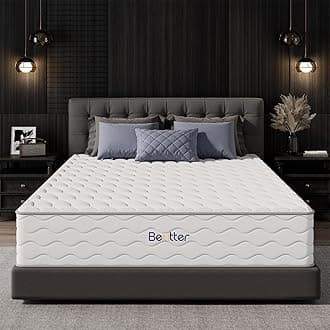 Bedtter 14 Inch Full Mattress for Heavy People, Cooling Hybrid Mattress with Ice Silk Cover & Gel Memory Foam, 7-Zone Ergonomic Support, Extra Firm Bed, No Sagging & Pressure Relief