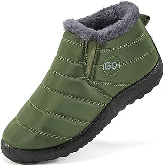 DUOYANGJIASHAWomens Snow Boots Winter Shoes Warm Fur Lined Lining Ankle Booties Waterproof Comfortable Slip On Outdoor Boots for Women