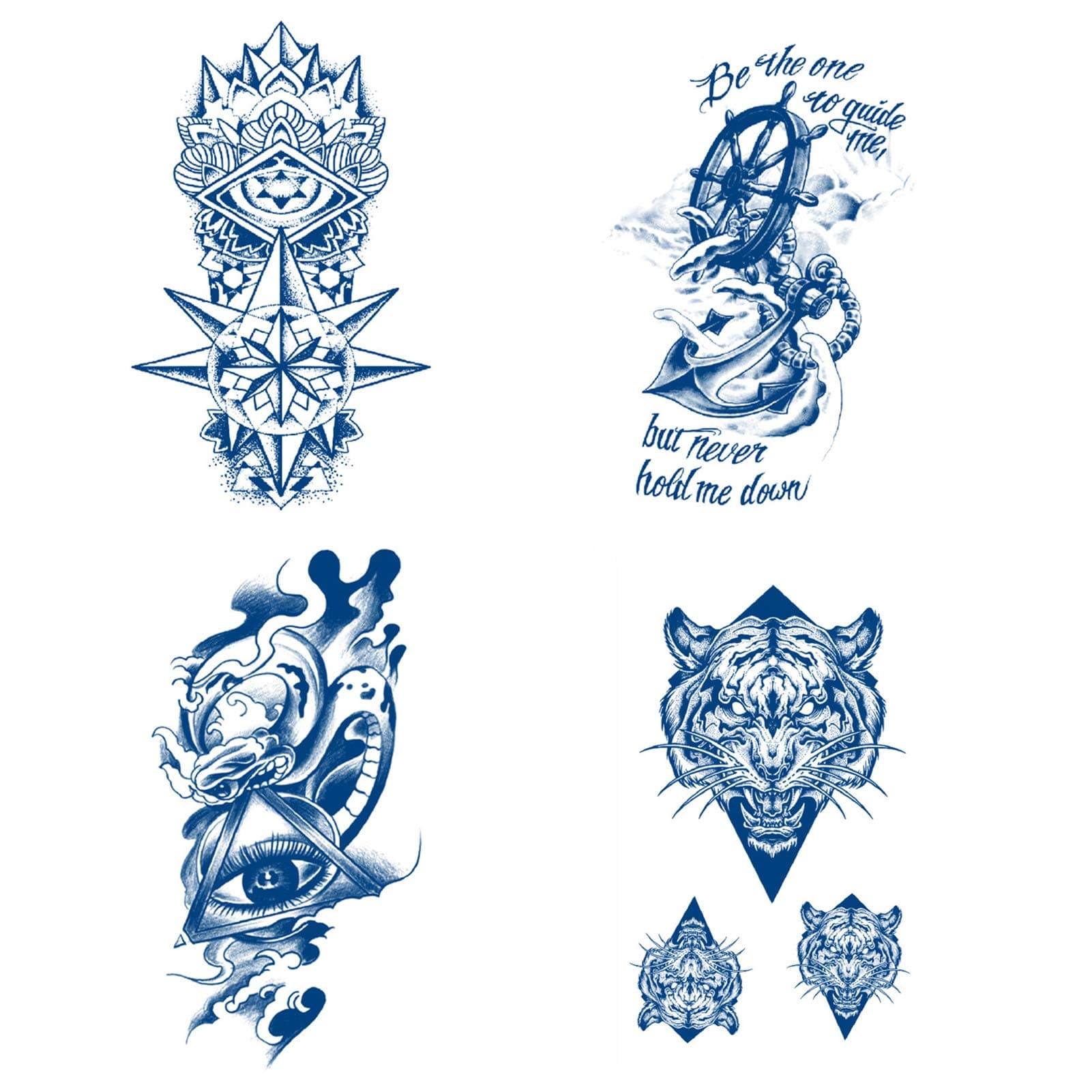 Semi Permanent Tattoos for men