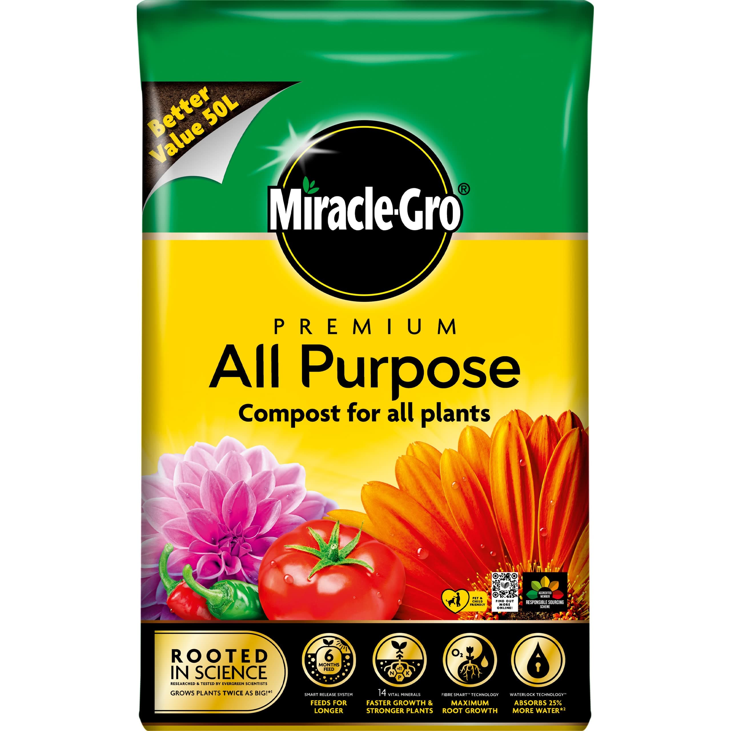 Premium All Purpose Compost, 50L