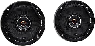 JBL GX502 5-1/4 Inch 135 Watt Two-Way Car Audio Loudspeaker System (Pair) - Black