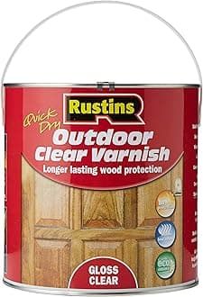 RustinsEAVG2500 2.5L Outdoor Varnish Gloss - Clear