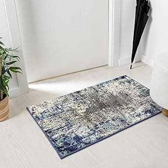 Artistic Area Rug, D.Blue-L.Blue 2x3