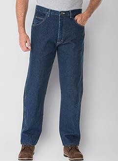 Wrangler Mens Riggs Workwear FrRelaxedFitJeans