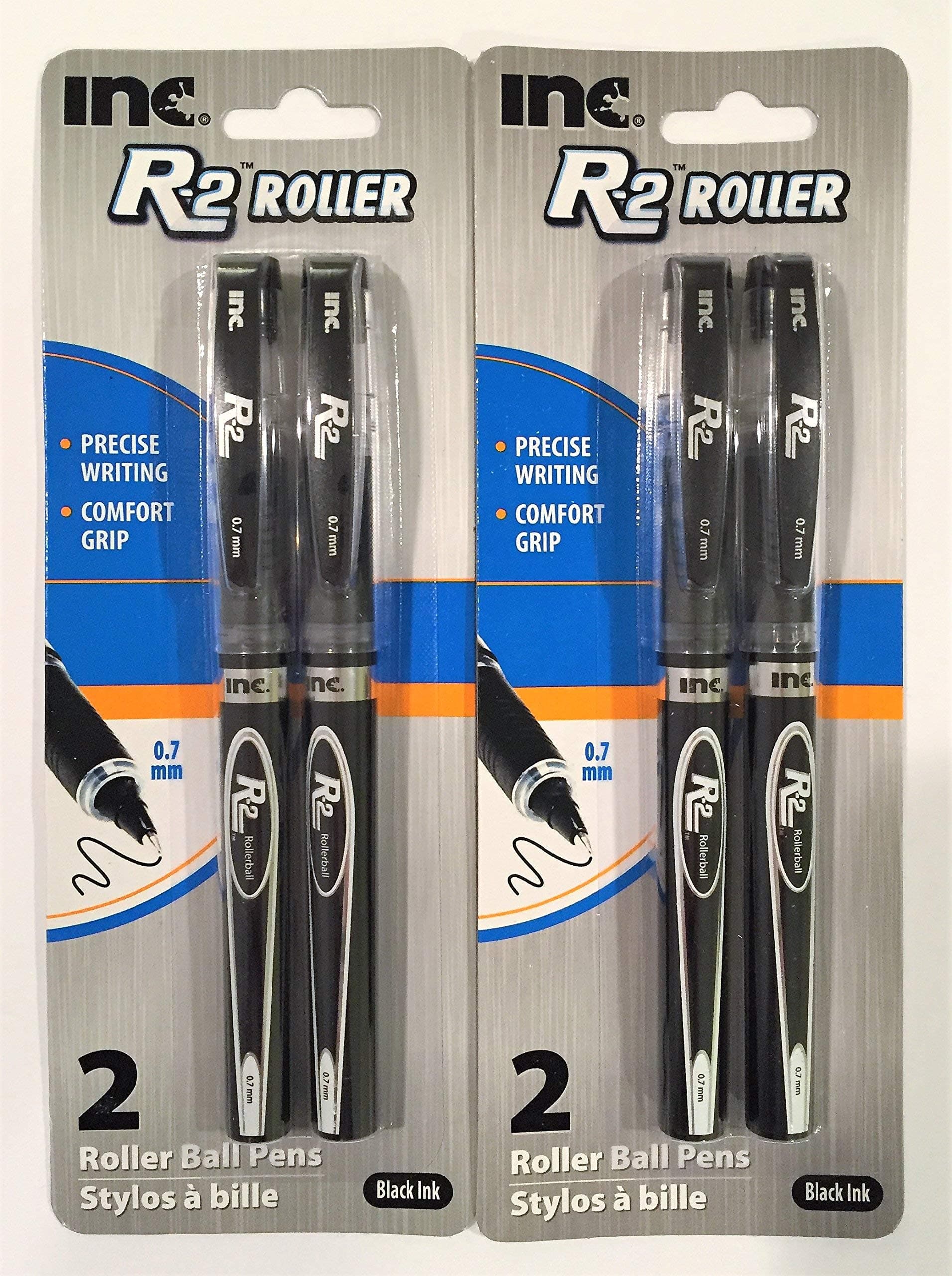 Inc. R-2 Roller Ball Pens (4 Count)