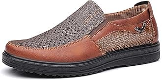 Mens Loafer Casual Shoes Comfort Lightweight Driving Travel Walking Shoes for Adult Male