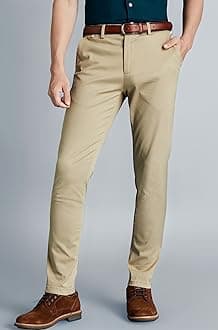 - Men's Slim Fit Flexi Waist Casual Pants | Stretchable Chinos | Stylish Office Fashion Trousers