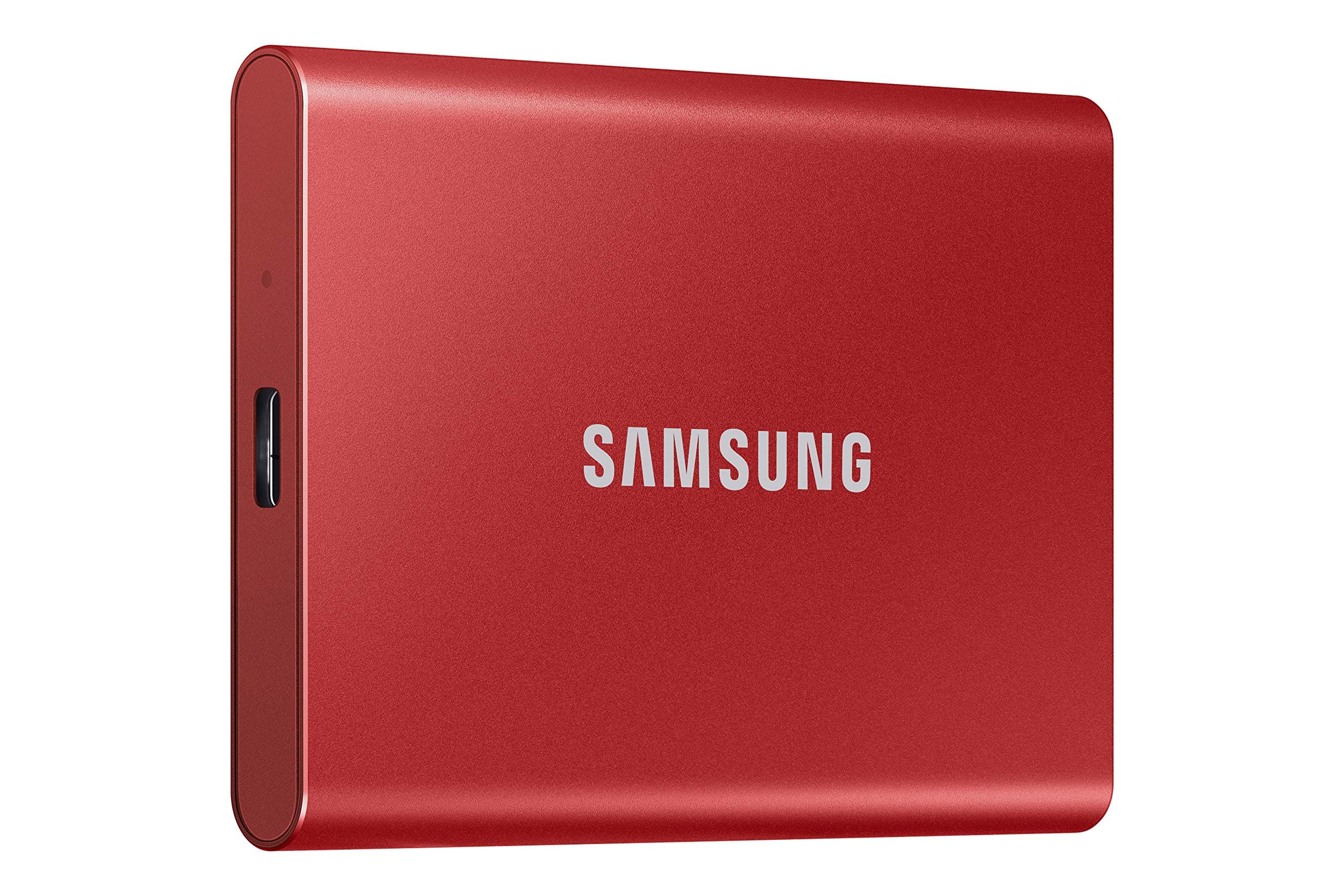 T7 Portable SSD, 1TB External Solid State Drive, Speeds Up to 1,050MB/s, USB 3.2 Gen 2, Reliable Storage for Gaming, Students, Professionals, MU-PC1T0R/AM, Red