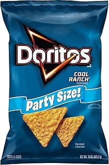 Cool Ranch Flavored Tortilla Chips, Party Size! (15 Ounce)
