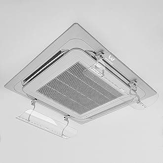 – WITFORMS/Cassette - Adjustable AC air Deflector Suitable for Cassette air conditioner's outlets. Enhance Cooling and Heating Circulation, Transparent