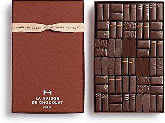 Coffret Maison Dark, Gourmet Dark French Chocolate Gift Box (60 Pieces)