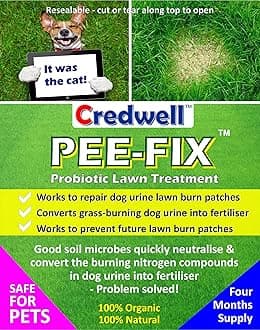 dog urine neutraliser grass lawn patch repair treatment
