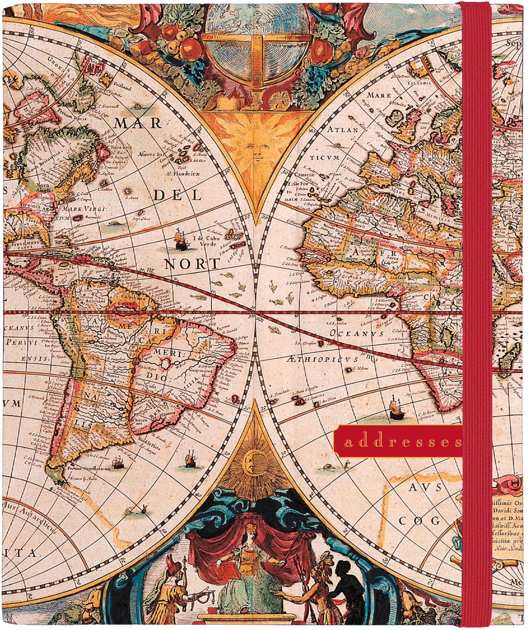 Old World Large Address Book