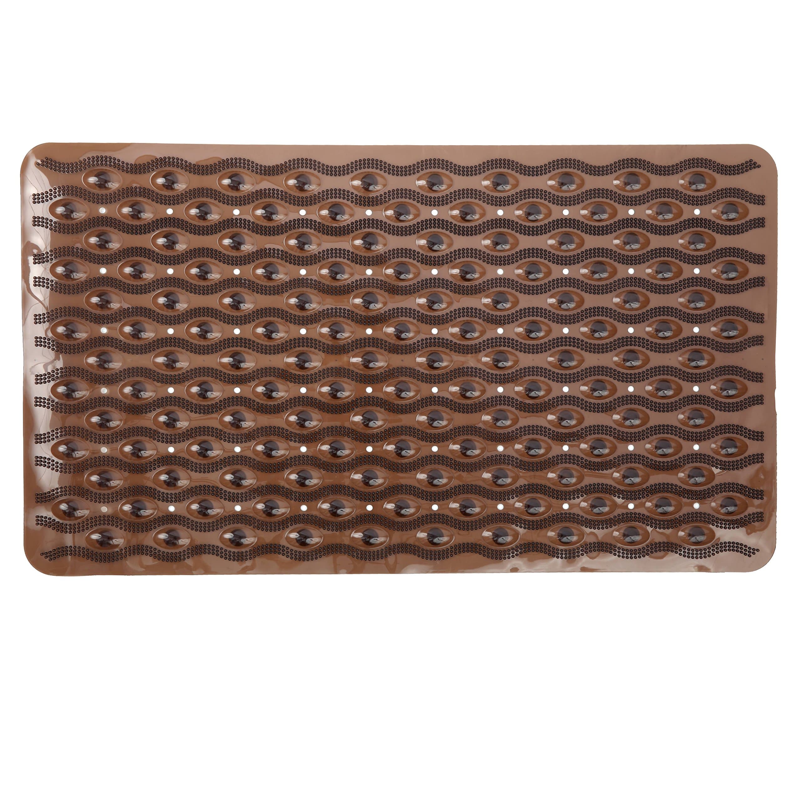 Rolling River Bath Mat - Chocolate