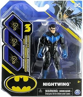 DC Comics Batman 2023 Nightwing 4-inch Action Figure by Spin Master
