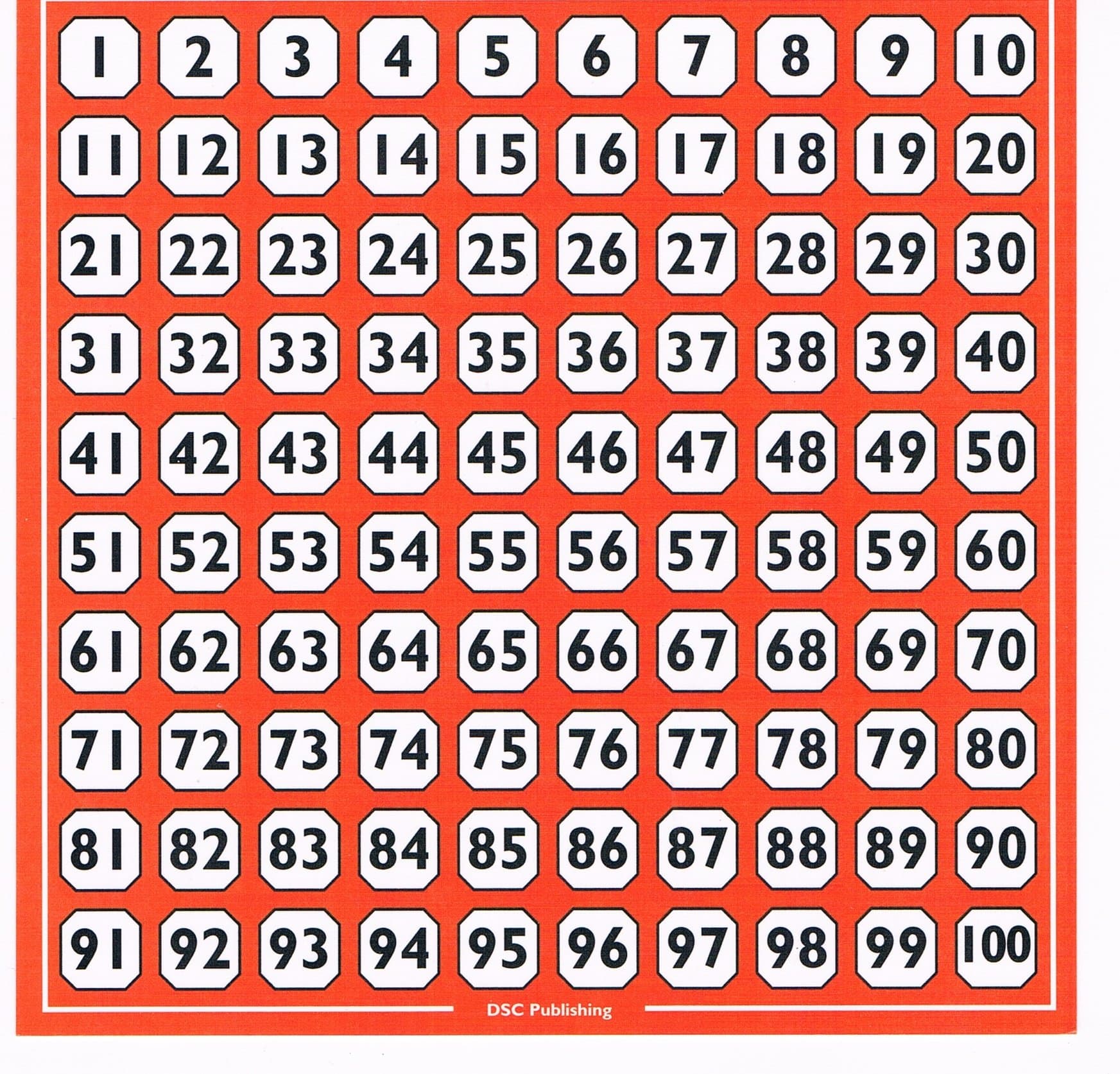 Hundred Square grid- Write On/Wipe Off -100 square Wipe Clean, Numeracy Resource, counting addition, subtraction