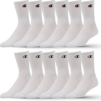 ChampionBoys Socks and Girls Socks 12 Pair Crew Low Cut No Show Ankle Quarter Socks for Girls