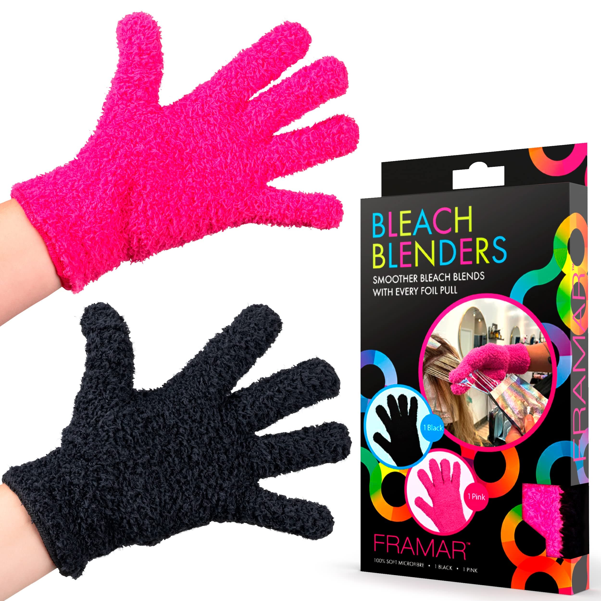 Bleach Blender Microfiber Gloves