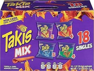 Takis, Variety Flavor Mix., 18 Count