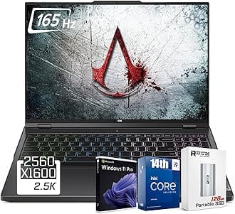 Lenovo Legion 5i Gaming Laptop, 14th Gen Intel 24-Core i9-14900HX, 16" WQXGA(2560x1600) 165Hz, 64GB DDR5 RAM, 1TB SSD, GeForce RTX 4060(TGP 140W), RGB Backlit KB, W/ 128GB PSD, Windows 11 PRO