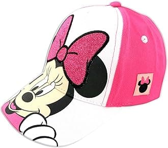 Disney Girls' Little Minnie Mouse Baseball Hat Kids Cap Size 2-4 or 4-7