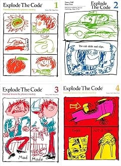 Explode the Code 4 Books SET: Book 1, 2, 3 and 4 (Essential Lessons for Phonics Mastery) Paperback – 1 Jan. 2017