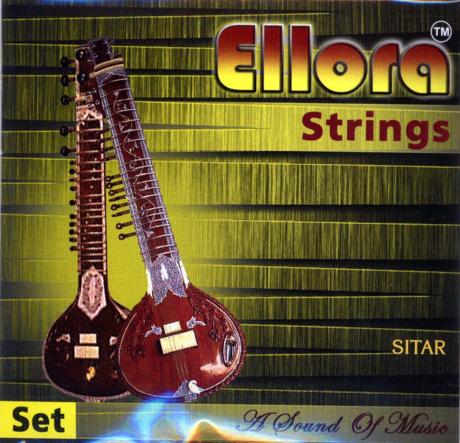 Sitar main Strings And Sympathetic Tarabh Strings