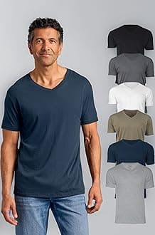 Men's V-Neck Short Sleeve T-Shirt