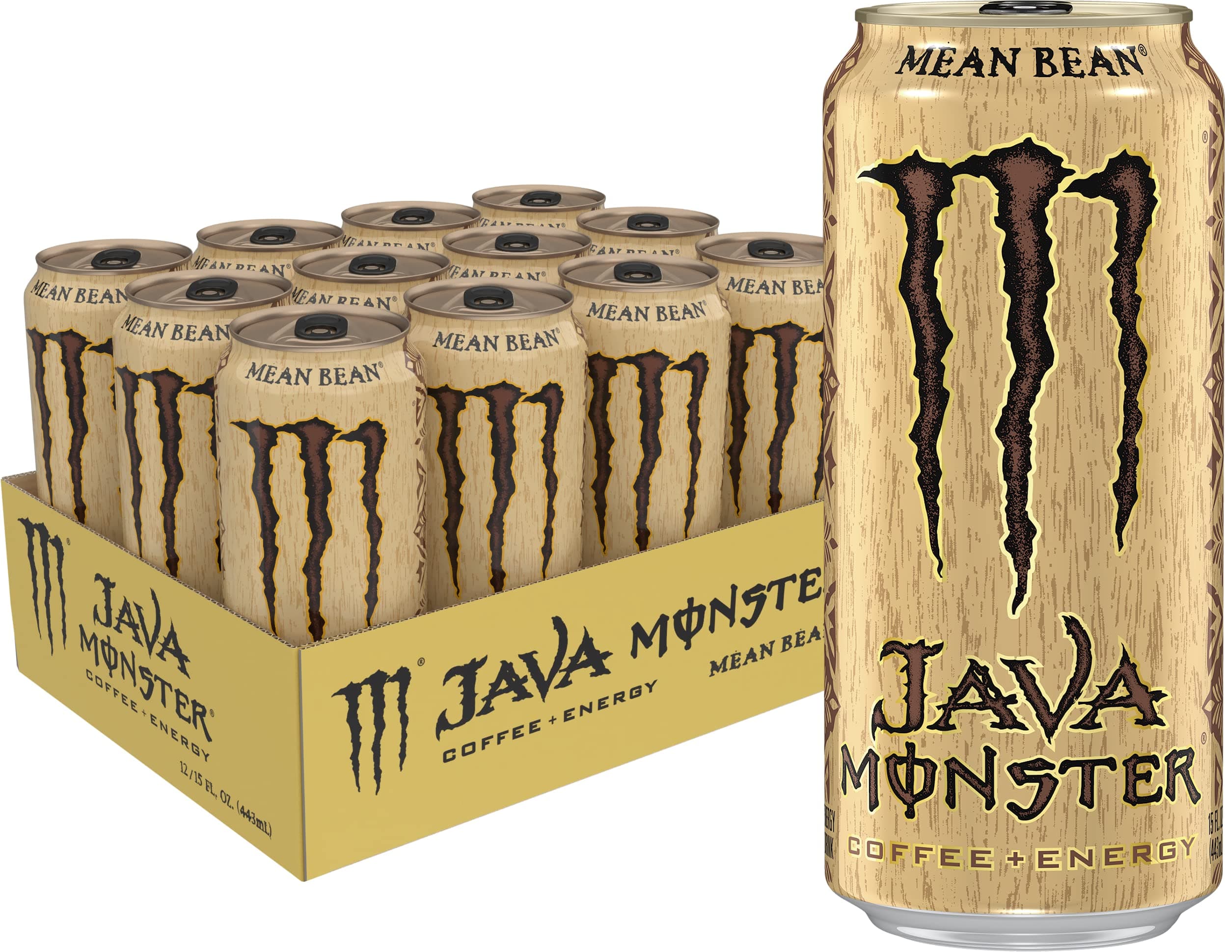 Java Monster Mean Bean 15 oz. (443 mL) - 12 Pack