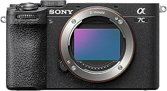 SonyAlpha 7CII | Full-Frame Mirrorless Camera (compact, 33MP, real-time autofocus, 10 fps, 4K movie recording, vari-angle touch screen), Black