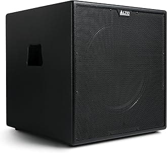 TX18S 900W 18-Inch Subwoofer, DSP-Enhanced Powered PA Speaker with 3" Voice Coil, Superior Bass, Easy Setup