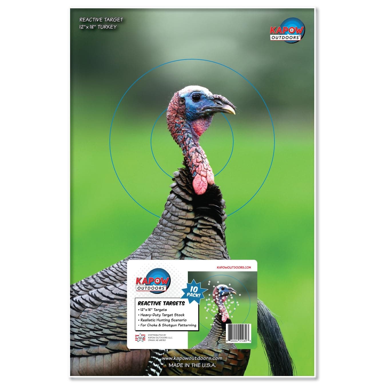 Reactive Turkey Target 10-Pack