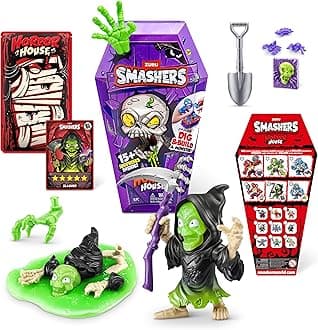 ZURU SMASHERS 74125D Medium Smashers Horror House Series 1 by Zuru, Reaper, (30 cm), Head Scar