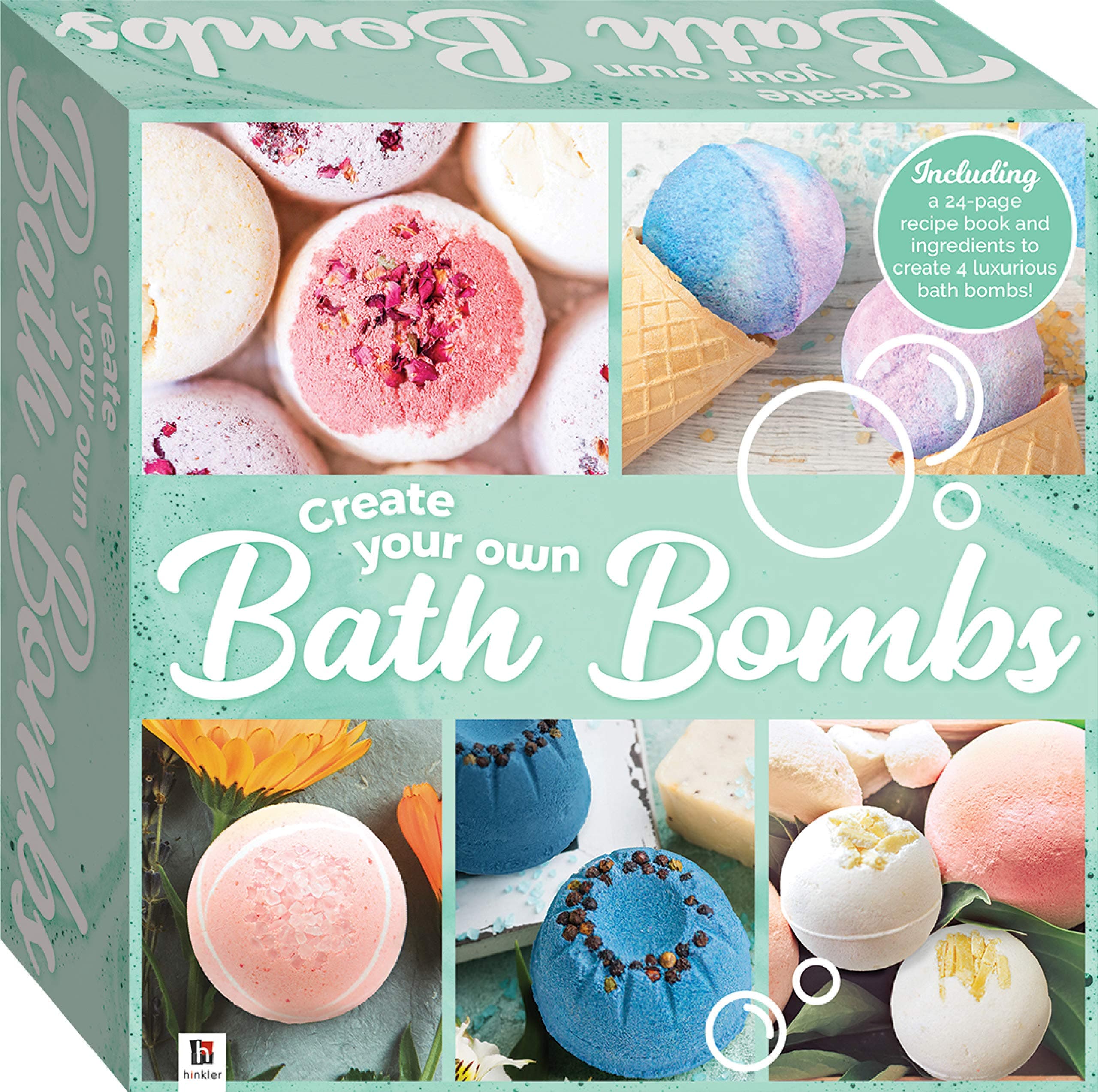 Hinkler Create Your Own Bath Bombs Box Set