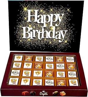 Expelite Chocolate Gift Box for Birthday Personalized Gift Hamper Pack- 24 Piece