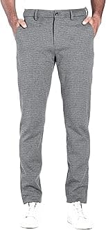 The Pant Project Luxury PV Stretchable Casual Pants for Men | Stylish Slim Fit Men's Wear Trousers for Office or Party | Mens Fashion Dress Trouser with Expandable Waist & 4 Way Stretch