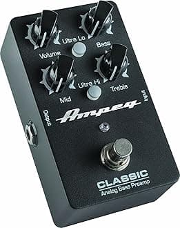 Classic Analog Bass Preamp Pedal