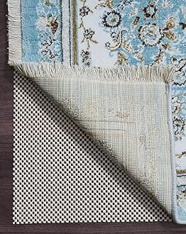 Veken 10x14 Ft Rug Pad Gripper for Hardwood Floors, Non Slip Rug Pads for Area Rugs, Thick Rug Grippers for Tile Floors, Under Carpet Anti Skid Mat, Keep Your Rugs Safe and in Place
