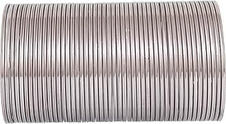 NMII Plain Metal Bangles Set For Women and Girls with Glossy Finished Design