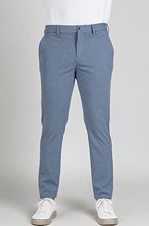 The Pant Project Luxury PV Stretchable Casual Pants for Men | Stylish Slim Fit Men's Wear Trousers for Office or Party | Mens Fashion Dress Trouser with Expandable Waist & 4 Way Stretch