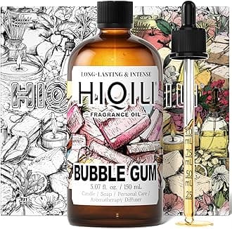 Bubble Gum Fragrance Oil for Candle, Soap & Bath Bombs Making, Long Lasting Candy Scents, Home Diffuser Use - 5.07 Fl Oz
