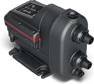 SCALA2 | Water Booster Pump for Homes - Low Noise with Perfect Pressure in all taps at all times Black